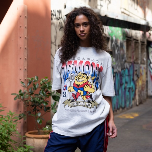 Melbourne Demons Mitchell & Ness Character Tee