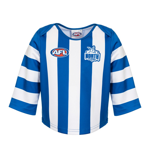 North Melbourne Kangaroos Infant Guernsey Size 0-3
