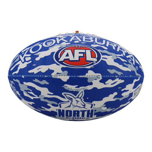 North Melbourne Kangaroos Size 5 Camo Football