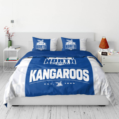 North Melbourne Kangaroos Queen Doona Cover
