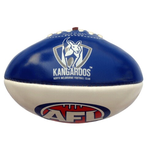 North Melbourne Kangaroos Small 20cm PVC Football