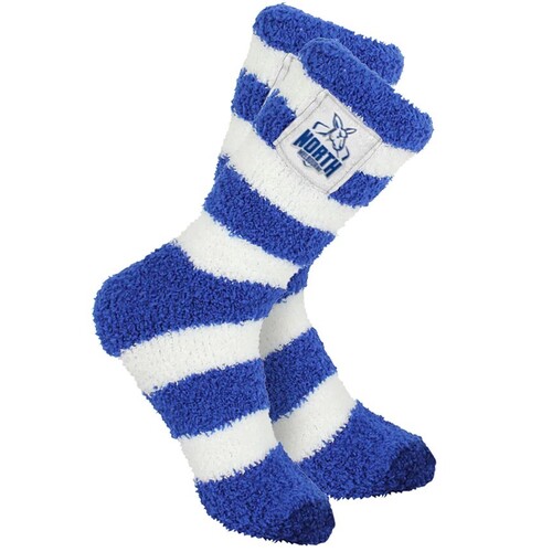 North Melbourne Kangaroos Fluffy Bed Socks