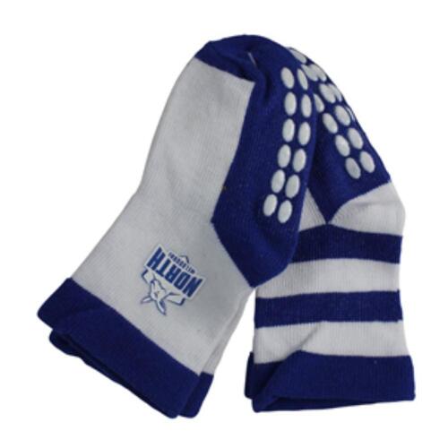 North Melbourne Kangaroos Baby Socks 2 Pack