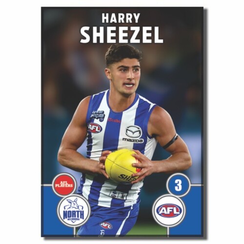 North Melbourne Kangaroos 2026 Player Action Magnet - SHEEZEL