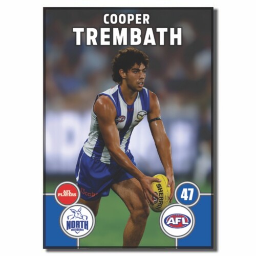 North Melbourne Kangaroos 2026 Player Action Magnet - TREMBATH