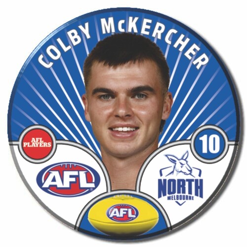 North Melbourne Kangaroos 2026 Player Pin Badge - MCKERCHER