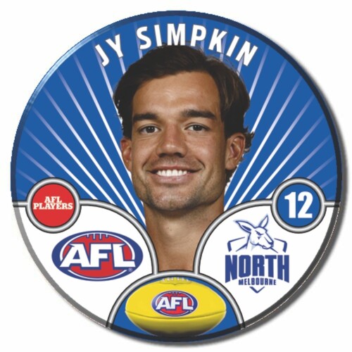 North Melbourne Kangaroos 2026 Player Pin Badge - SIMPKIN