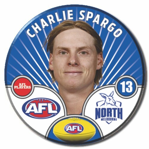 North Melbourne Kangaroos 2026 Player Pin Badge - SPARGO
