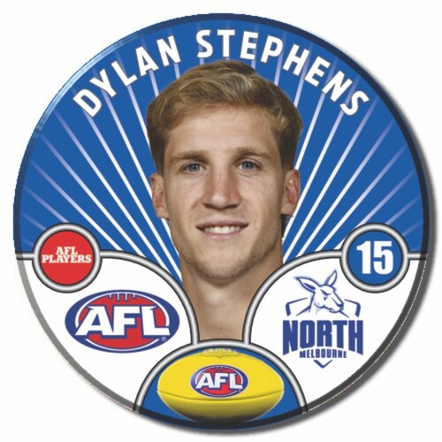 North Melbourne Kangaroos 2026 Player Pin Badge - STEPHENS 