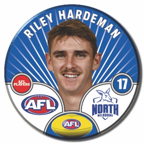 North Melbourne Kangaroos 2026 Player Pin Badge - HARDEMAN