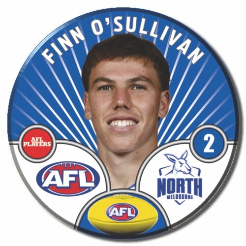 North Melbourne Kangaroos 2026 Player Pin Badge - O'SULLIVAN