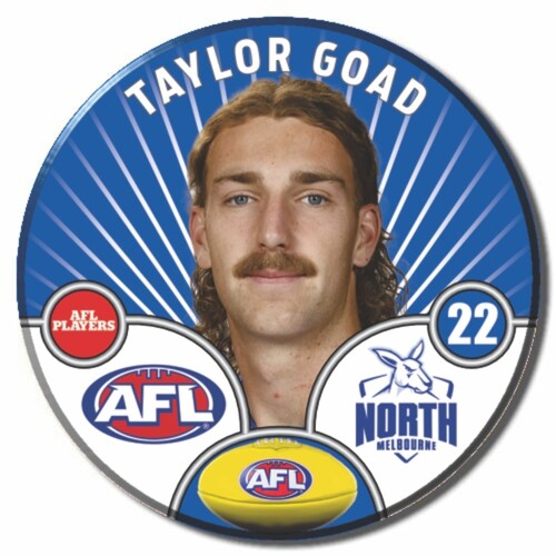 North Melbourne Kangaroos 2026 Player Pin Badge - GOAD
