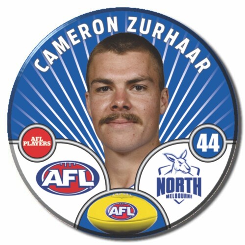 North Melbourne Kangaroos 2026 Player Pin Badge - ZURHAAR