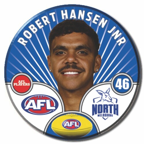 North Melbourne Kangaroos 2026 Player Pin Badge - HANSEN