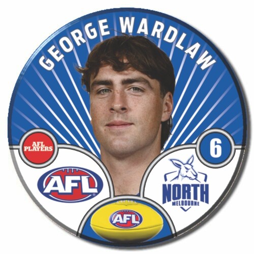 North Melbourne Kangaroos 2026 Player Pin Badge - WARDLAW