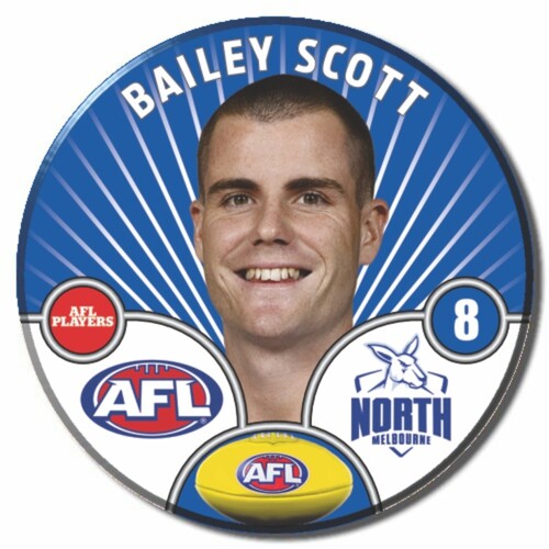 North Melbourne Kangaroos 2026 Player Pin Badge - SCOTT