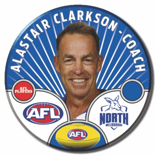 North Melbourne Kangaroos 2026 Coach Pin Badge - CLARKSON