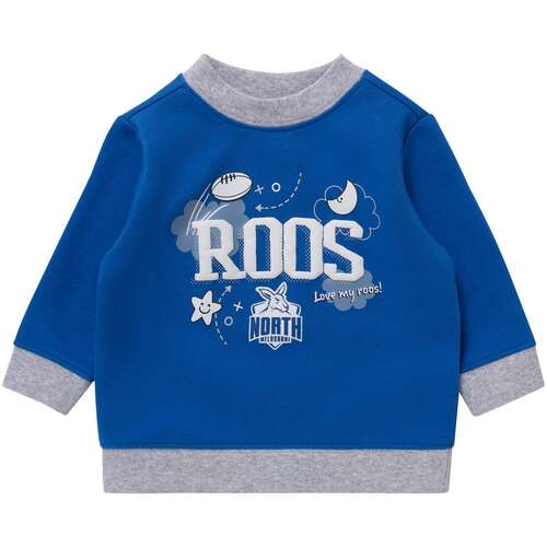 North Melbourne Kangaroos Baby Puff Crew