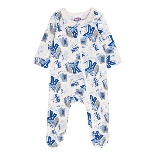 North Melbourne Kangaroos Baby Go Team Onesie