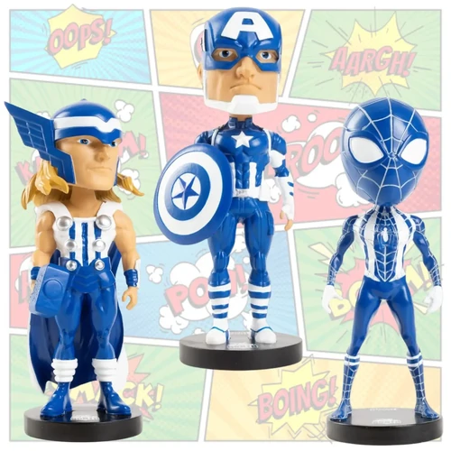 North Melbourne Kangaroos AFL Marvel Bobbleheads Bundle