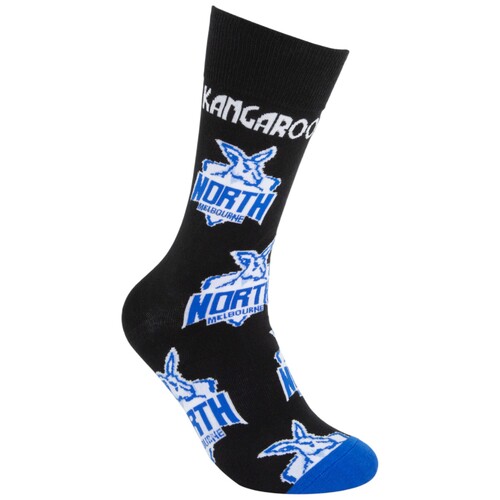 North Melbourne Kangaroos Foot-ies Organic Cotton Socks