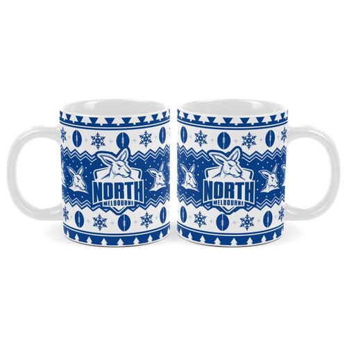 North Melbourne Kangaroos Christmas Coffee Mug