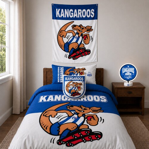 North Melbourne Kangaroos Dream Team Bedroom Pack