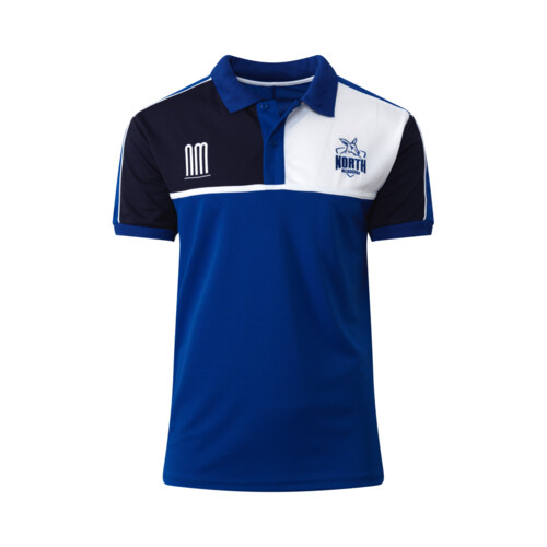 North Melbourne Kangaroos Mens Premium Polo