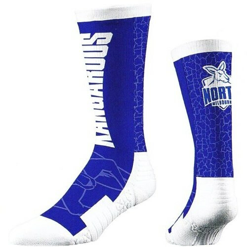 North Melbourne Kangaroos Strideline Wordmark Socks