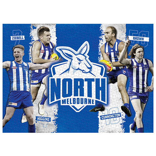 North Melbourne Kangaroos 1000 Piece Jigsaw Puzzle