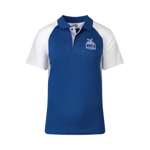North Melbourne Kangaroos Mens Premium Polo