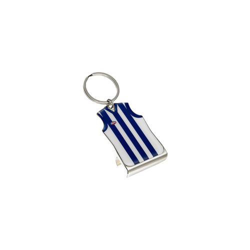 North Melbourne Kangaroos Guernsey Bottle Opener Keyring