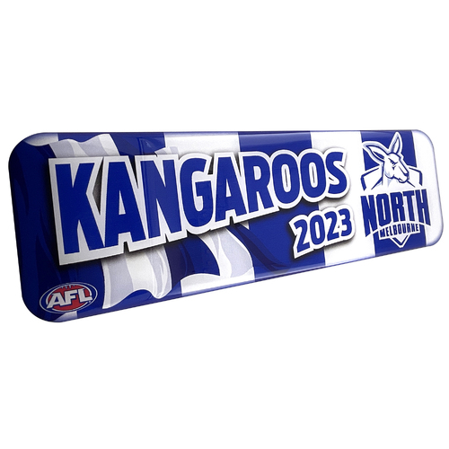 North Melbourne Kangaroos 2023 Supporter Decal