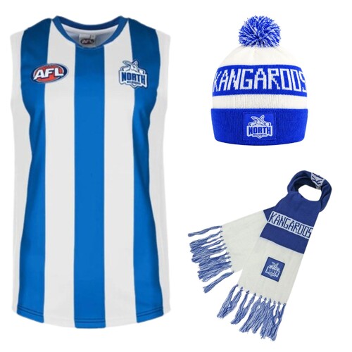 North Melbourne Kangaroos Adults Super Fan Bundle