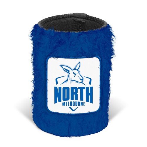 North Melbourne Kangaroos Fluffy Stubby Holder