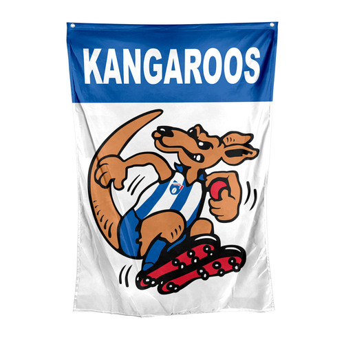 North Melbourne Kangaroos Retro Wall Flag