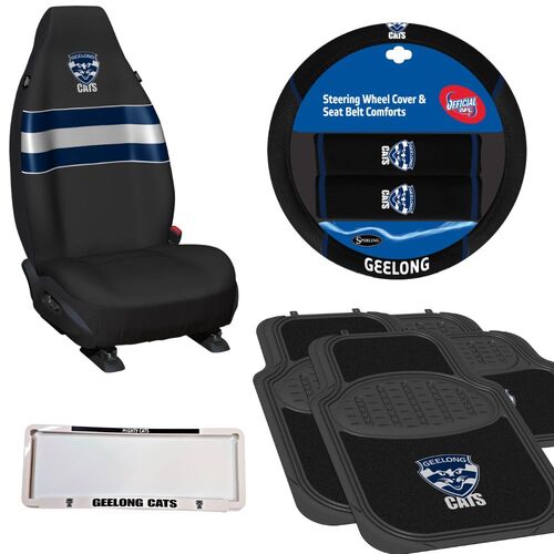 Geelong Cats Car Accessories Value Pack