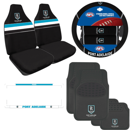 Port Adelaide Power Car Accessories Value Pack