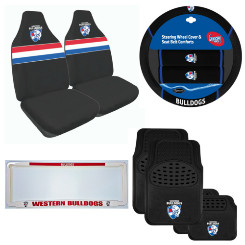 Western Bulldogs Car Accessories Value Pack