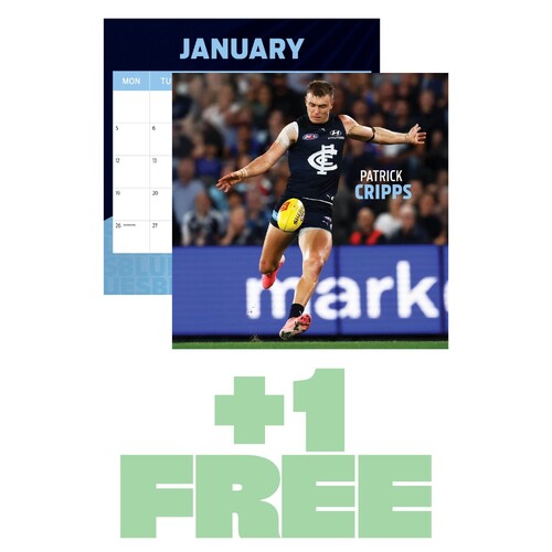 Carlton Blues 2026 Calendar - Buy One Get One FREE