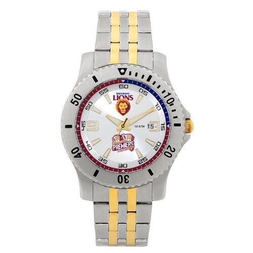 Brisbane Lions 2025 Premiers Legends Two Tone Watch