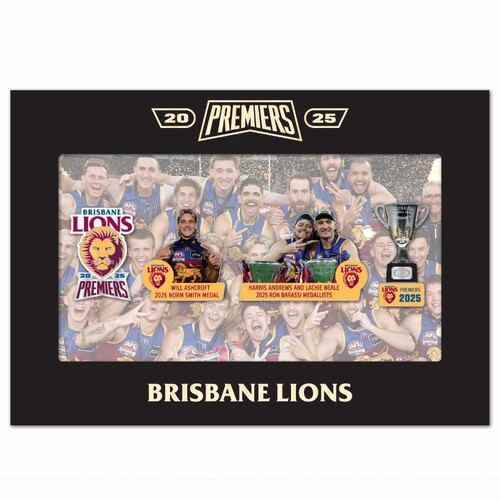 Brisbane Lions 2025 Premiers Boxed Pins Set