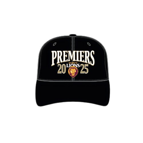 Brisbane Lions 2025 Youths Premiers Black Cap