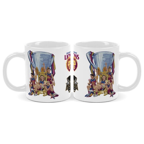 Brisbane Lions 2025 Grange Premiership Cup Coffee Mug