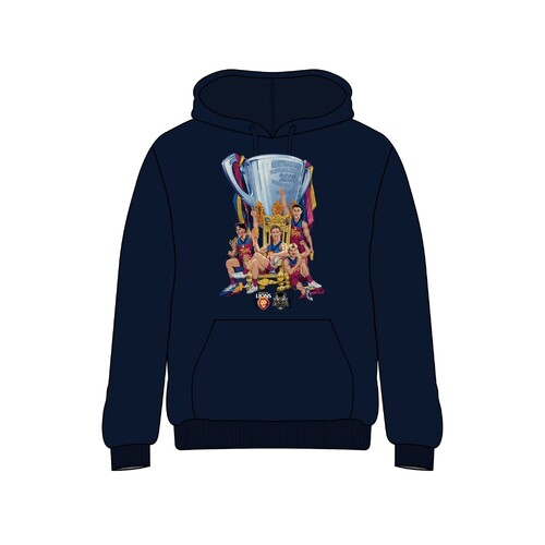 Brisbane Lions 2025 Grange Premiers Cup Youths Hoodie