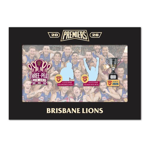 Brisbane Lions 2026 Premiers Boxed Pins Set