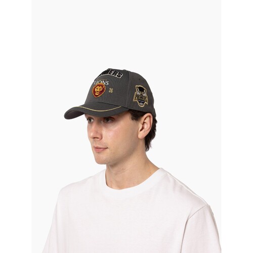 Brisbane Lions 2026 Adults Premiers Grey Cap