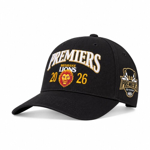 Brisbane Lions 2026 Youths Premiers Black Cap