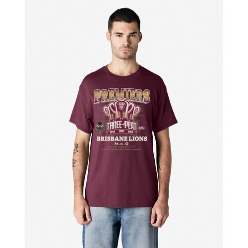 Brisbane Lions 2026 Premiers Adults Tee