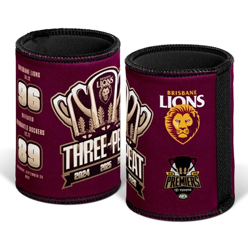 Brisbane Lions 2026 Premiership Score Stubby Holder